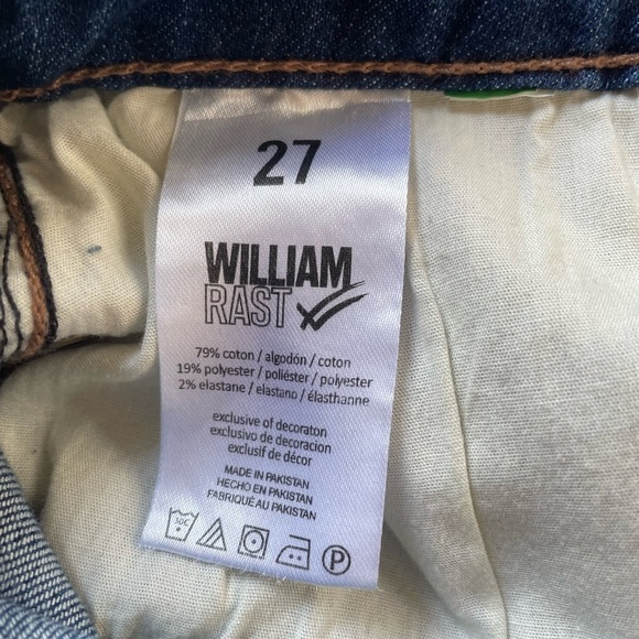 Y2K Look by WilliamRant Justin Timberlake & Trace Ayala Denim Jean Skirt Size 27 - Picture 7 of 11